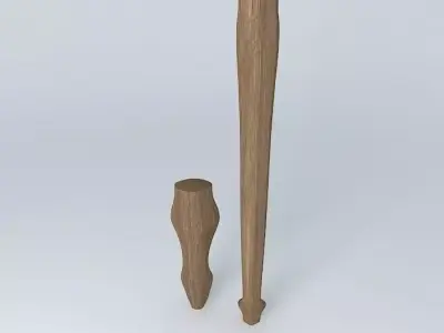wooden fold Free 3D model