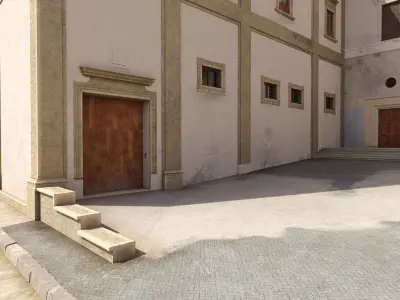 Sicilian Church 3D model