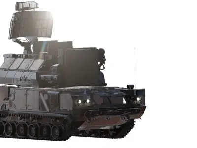 TOR M1 missile system 3D model