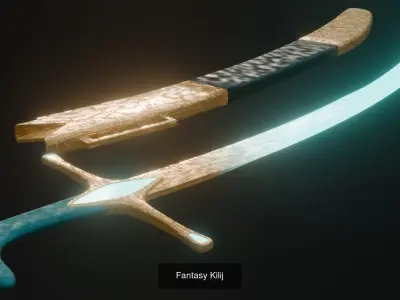 Sci-Fi Fantasy Assets 3D Model Pack