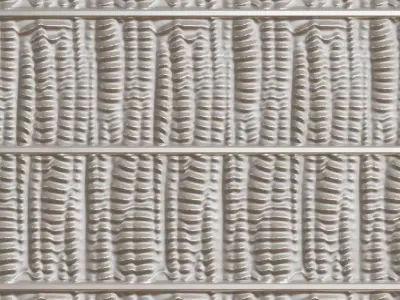 Silver Sci-fi Hose PBR Seamless Texture