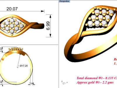 Ring - 2482 3D print model