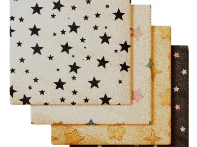 Kids Carpet Set 33 3D model