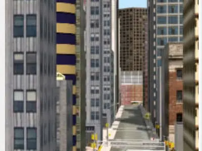 MEGAPOLIS - 3d city model 3D model