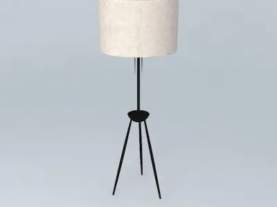 Tripod Floor Lamp 3D model get