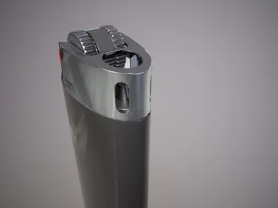 Game lighter Low-poly 3D model