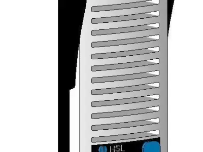 Interfone HSL -  Intercom 3D model