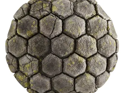 Giants Causeway - PBR Texture Texture