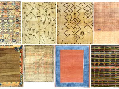 Carpets vintage turkish vol 03 3D model