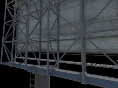 Street Elements Package JJ Low-poly 3D model