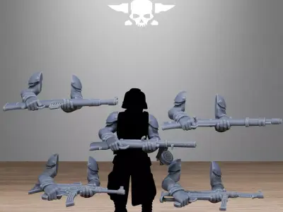 GrimGuard German Weapons Pack 3D print model