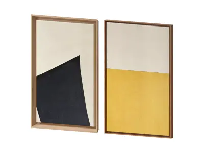 Wall Art Painting 015 3D model