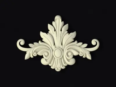 Decor for furniture 3D model 41