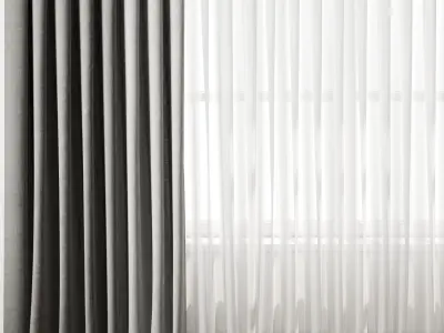 Curtain 84 3D model