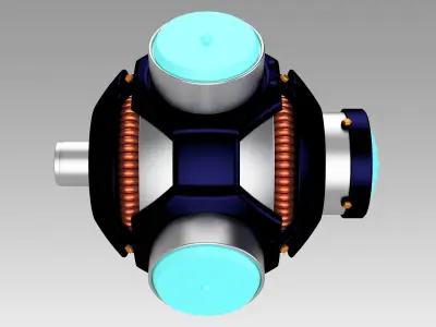 Blade Light UP UV Hero bomb replica prop cosplay 3D print model