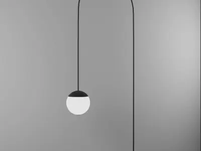 Ultra modern lamp 3D model