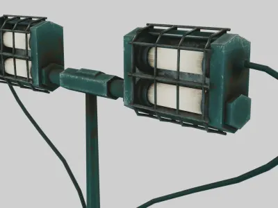 Low Poly PBR Miscellaneous Sci Fi Asset Pack Low-poly 3D model