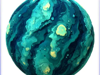 Stylized Ground Seamless Texture Texture 21