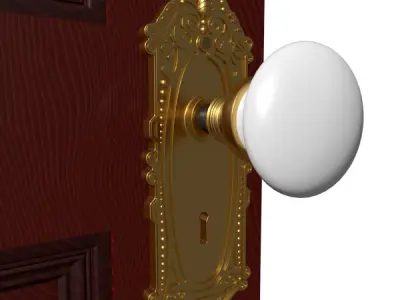Door Knob Hardware 2 3D model