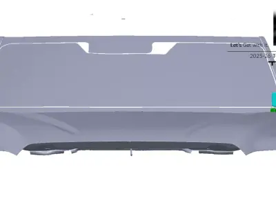 2025 2026 TOYOTA TUNDRA SEQUOIA Ditch Light Brackets 3D Model  3D model