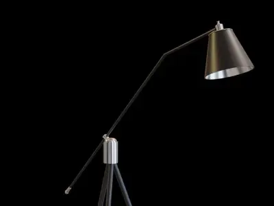 floor lamp Low-poly 3D model