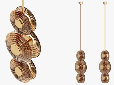 Hudson Valley Lighting Griston Pendant Light 3D model
