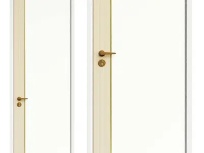 Interior door 006 3D model