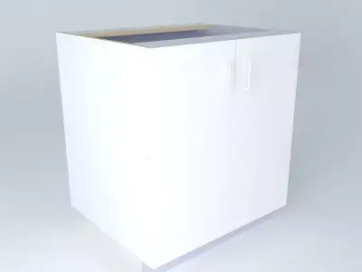 B2D0D cabinet Free 3D model