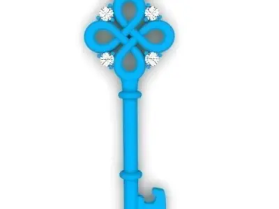 keys pendants 3D Model Pack