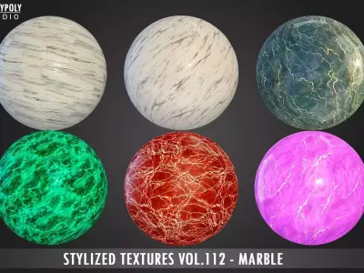 Marble Vol 112 - Stylized Textures Texture