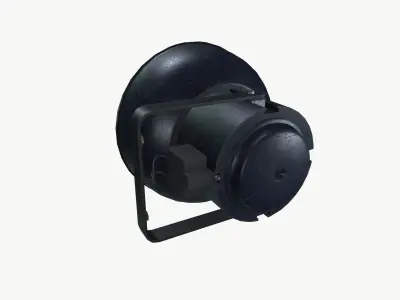 Industrial lamp 3D model