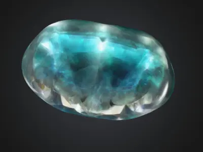 Crystal Tooth 3D model