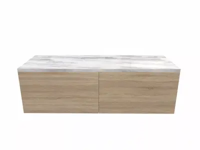 Wall Cabinet -Bathroom or Kitchen Low-poly 3D model