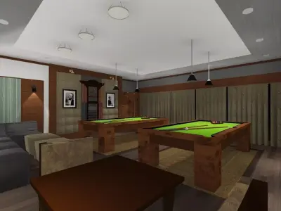 HOTEL STRAWBERRY PARK  3D model