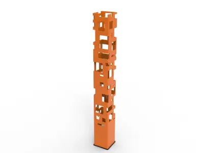 Floor lamp 3D model 133
