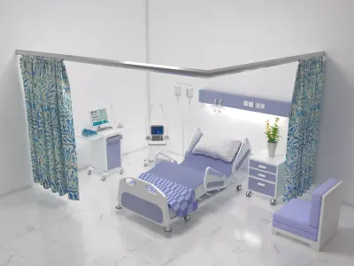 Observation Ward 4K 3D model