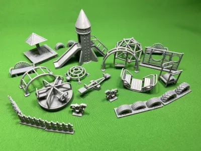 Soviet Playground 3D print model