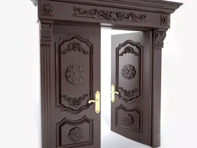 Double door  3D model