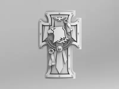 Raptor Power Shields 40k Version 2 3D print model