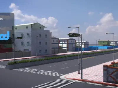 TW Street 007 3D model