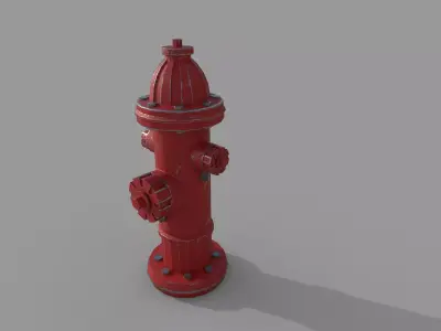 Fire Hydrant 3D model