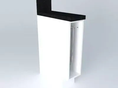 Module door dishcloth Free 3D model