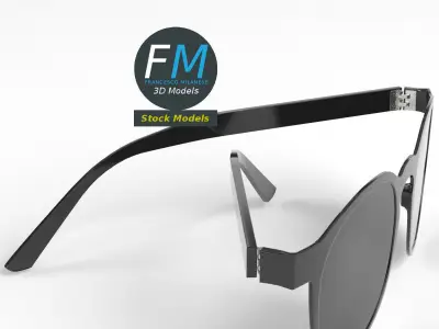 Sunglasses Boston 3D model