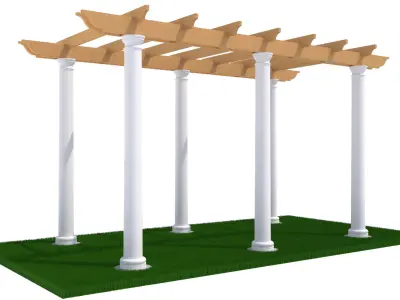 Pergola Collection kit 3D model