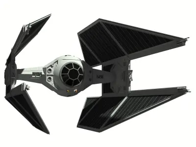 TIE Avenger 3D model