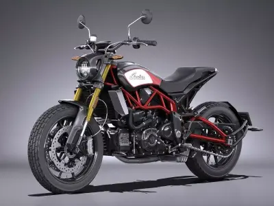 Indian FTR 1200 S 2019 3D model