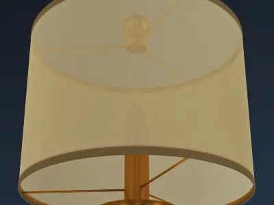 Vanity Floor Lamp 3D model