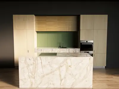 57-Kitchen9 texture 5 3D model