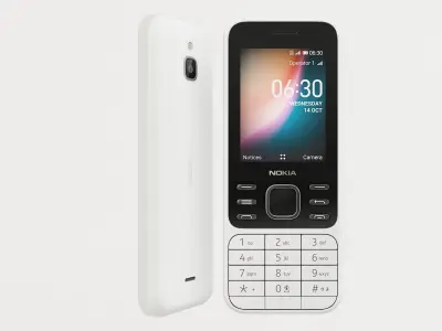Nokia 6300 4G 3D model purchase