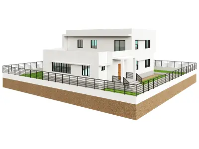 Modern House 4 3D model
